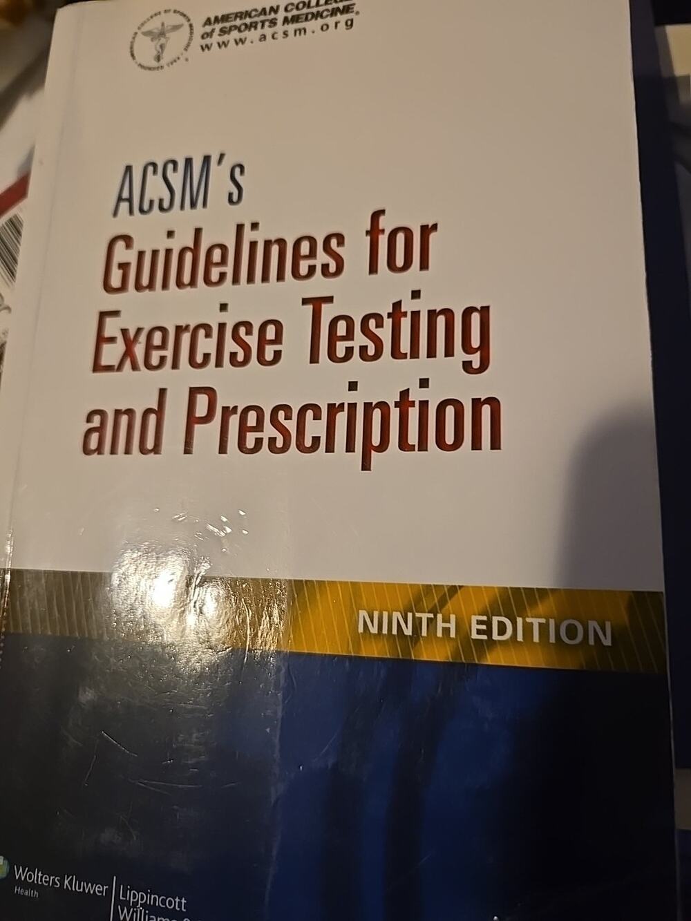 ACSM's Guidelines for Exercise Testing and Prescription
